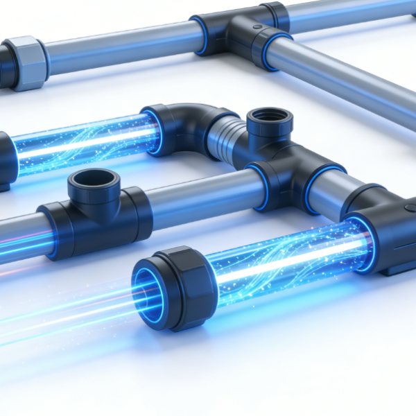 Sci-Fi Futuristic Fiber Optic Cable Package